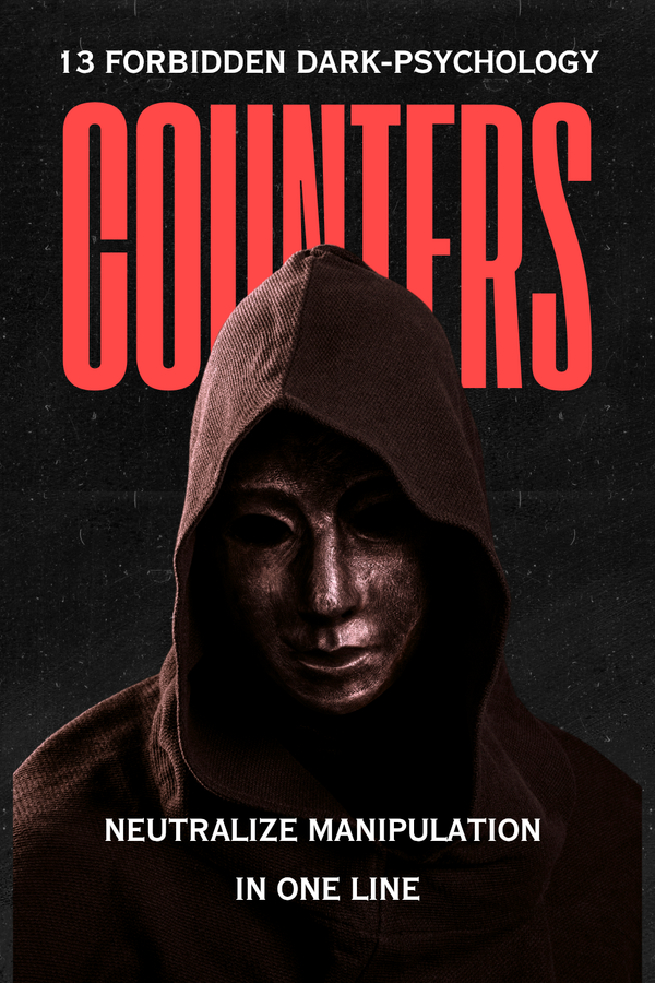 13 Forbidden Dark-Psychology Counters: Neutralize Manipulation in One Line