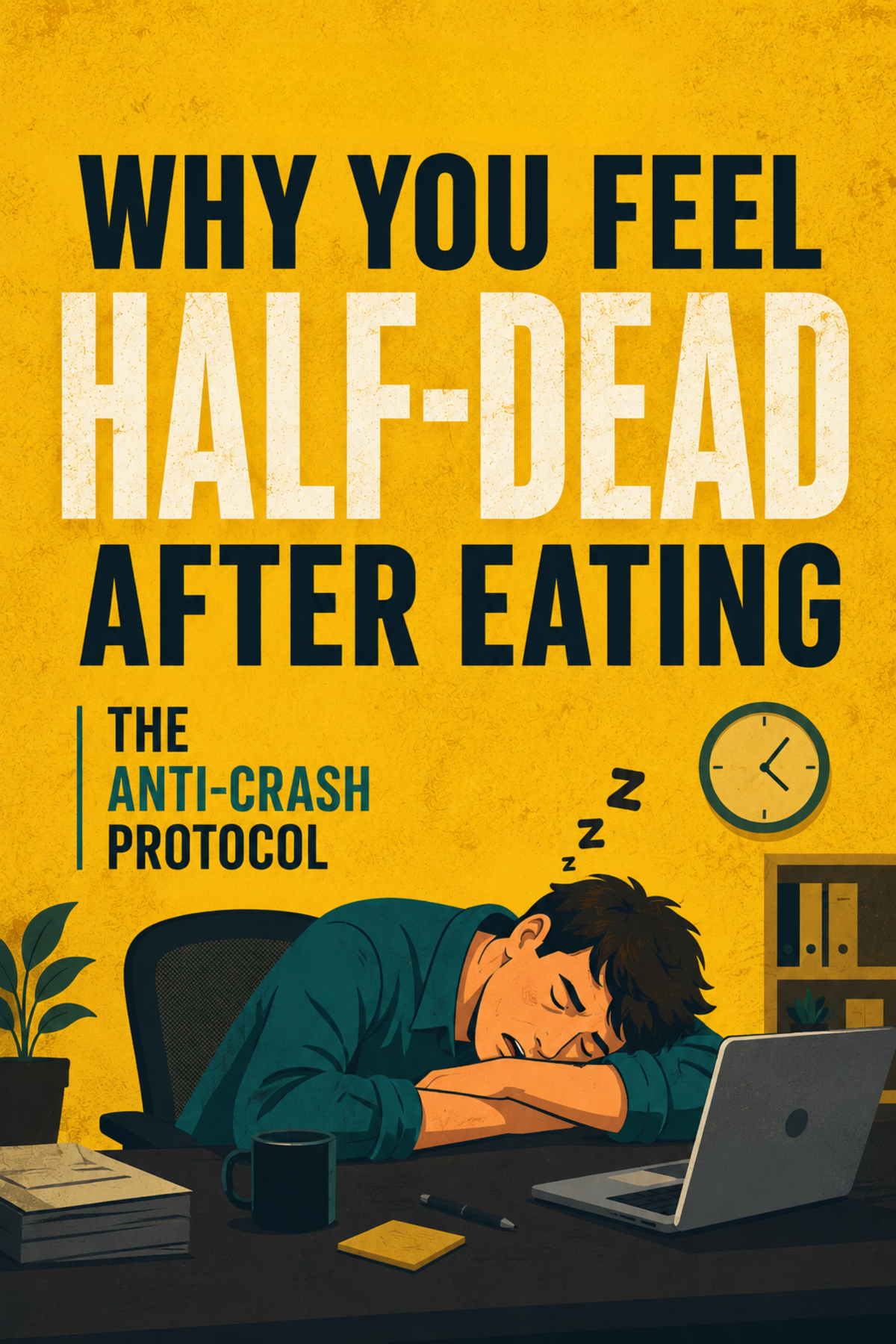 Why You Feel Half-Dead After Eating - The Anti-Crash Protocol